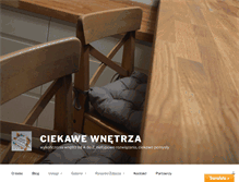 Tablet Screenshot of ciekawewnetrza.com